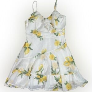 Women's slip babydoll top w/ adjustable halter straps, ruffled layers, white